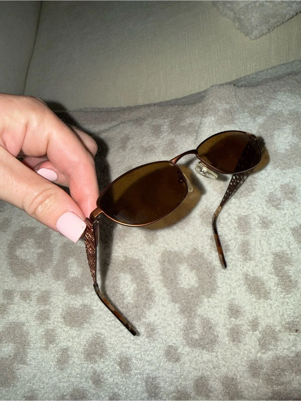 Jean Lafont Sunglasses Vintage Paris Made in France Brown